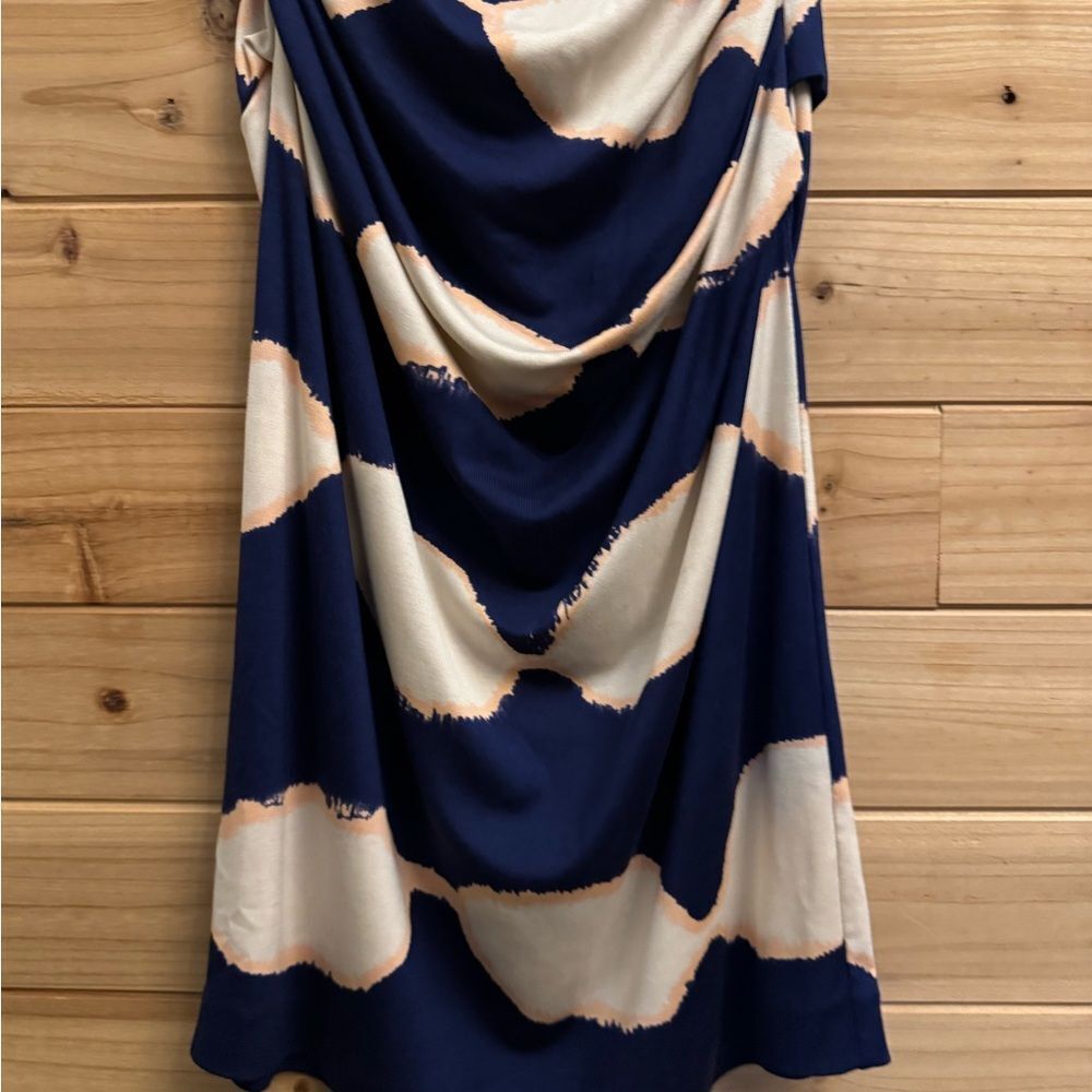 Diane VonFurstenberg Size 4 Bentley Ruched Wrap Silk 3/4 Dress - Picture 4 of 15